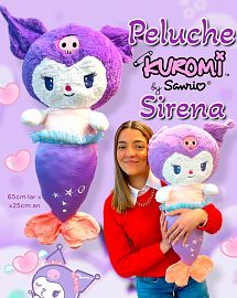 Peluche KUROMI Sirena 