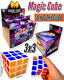 Cubo Mágico LZC 3x3 en caja exhibidora x12