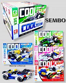 Block Cool Team x4 en caja exhibidora SEMBO