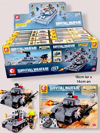  Block Survival Warfare 8 en 1 SEMBO