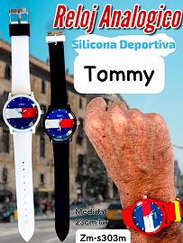 Reloj Analogico Silicona TOMMY Deportiva 