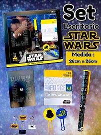 SET DE ESCRITORIO FANTASIA STAR WARS