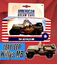 Auto American Dream Cars 1941 Jeep Willys MB