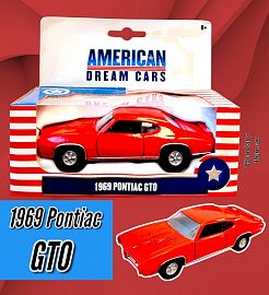Auto American Dream Cars 1969 Pontiac GTO