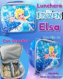 Lunchera Frozen Elsa Ice Powers 