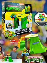 Tortugas Ninja Juego Mini Parque de Skate