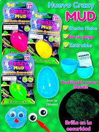 Huevo Carzy Mud Efecto Nube 