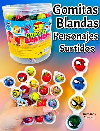 Gomitas Blandas Personajes Surtidos