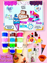 Set 12 Slime Ice Cream