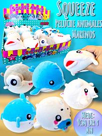Squeeze Peluche Animales Marinos  perfumados