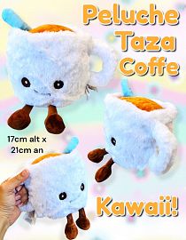 Peluche Taza Coffe Kawaii 17cm