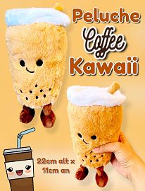 Peluche Coffe Kawaii 22cm
