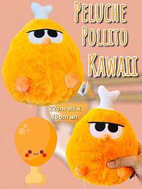 Peluche Pollito Kawaii 22cm