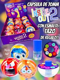Capsula de 70mm Intensamente con Esmalte + Tazo de Regalo 