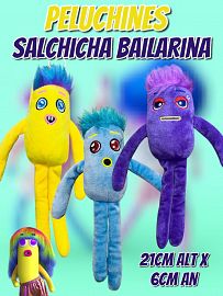 Peluchin Salchicha Bailarina Tiktok