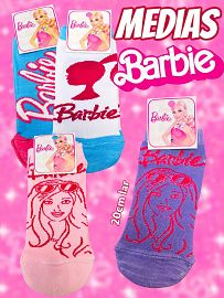 Set de 12 Pares de Medias Barbie  