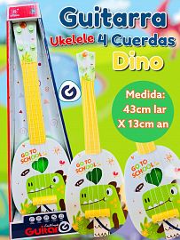 Guitarra Ukelele 4 Cuerdas Dino