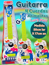 Guitarra 4 Cuerdas Animalitos Let's Play