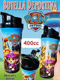 Botella Tapa Deportiva Paw Patrol 400cc
