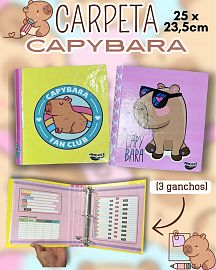 Carpeta 3x40 CAPYBARA