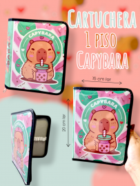 Cartuchera 1 Piso Capybara