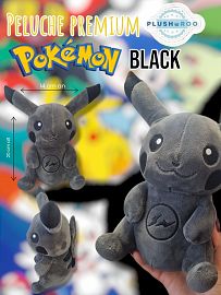 Peluche Premium PLUSHAROO 2025 POKEMON BLACK