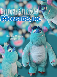 Peluche Gigante Sullivan Monsters Inc 60 cm