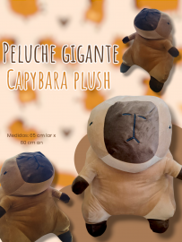 Peluche Gigante Capybara Plush 65 cm