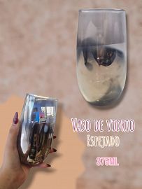 Vaso de vidrio angosto Espejado 375ml