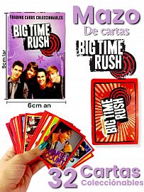 Mazo de Cartas Big Time Rush Trading Cards