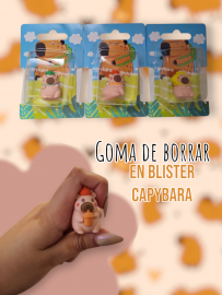 Goma de Borrar en Blister Capybara 