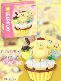Hello Kitty Figura Cupcake de Banana 