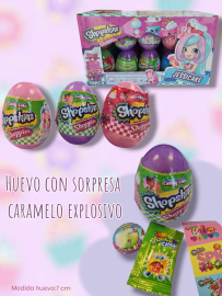Huevo con Sorpresa Caramelo Explosivo