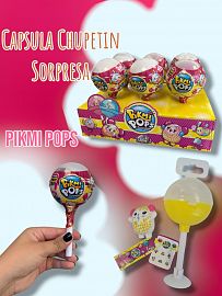 Capsula Chupetin con Sorpresa PIKMI POP