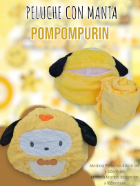 Peluche con Manta Pompompurin