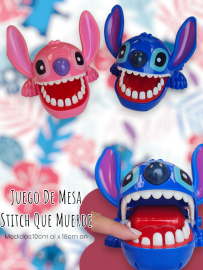 Juego De Mesa Stitch Que Muerde 10 cm