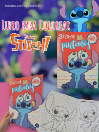 Libro Para Colorear Stitch