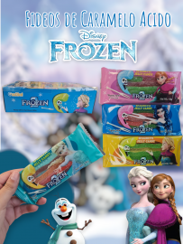 Fideos de Caramelo Acido Frozen