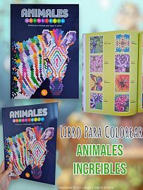 Libro Para Colorear Animales Increibles