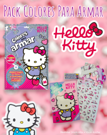 Pack Colores Para Armar Hello Kitty
