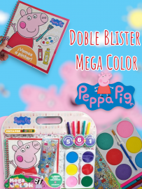 Doble Blister Mega Color Peppa Pig 