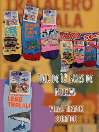 Set de 12 Pares de Medias Viral TikTok