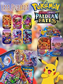 Lata Ovalada Pokemon Scarlet & Violet Paldean Fates