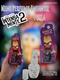 Mini Perfume Infantil Furia Intensamente 2 JACTAN'S 5ml