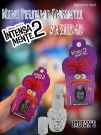 Mini Perfume Infantil Ansiedad Intensamente 2 JACTAN'S 5ml