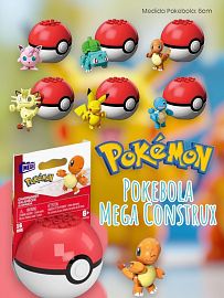 Pokemon Pokebola Mega Construx ORIGINAL 