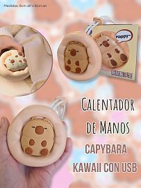 Calentador de Manos Capybara Kawaii con USB