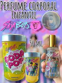 PERFUME EN LATA SAJA BOYS SODA POP 50 ML ( GUERRERAS KPOP )